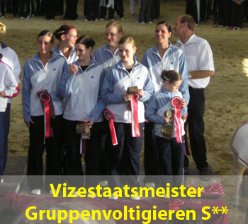 Vizestaatsmeister Gruppenvoltigieren S**