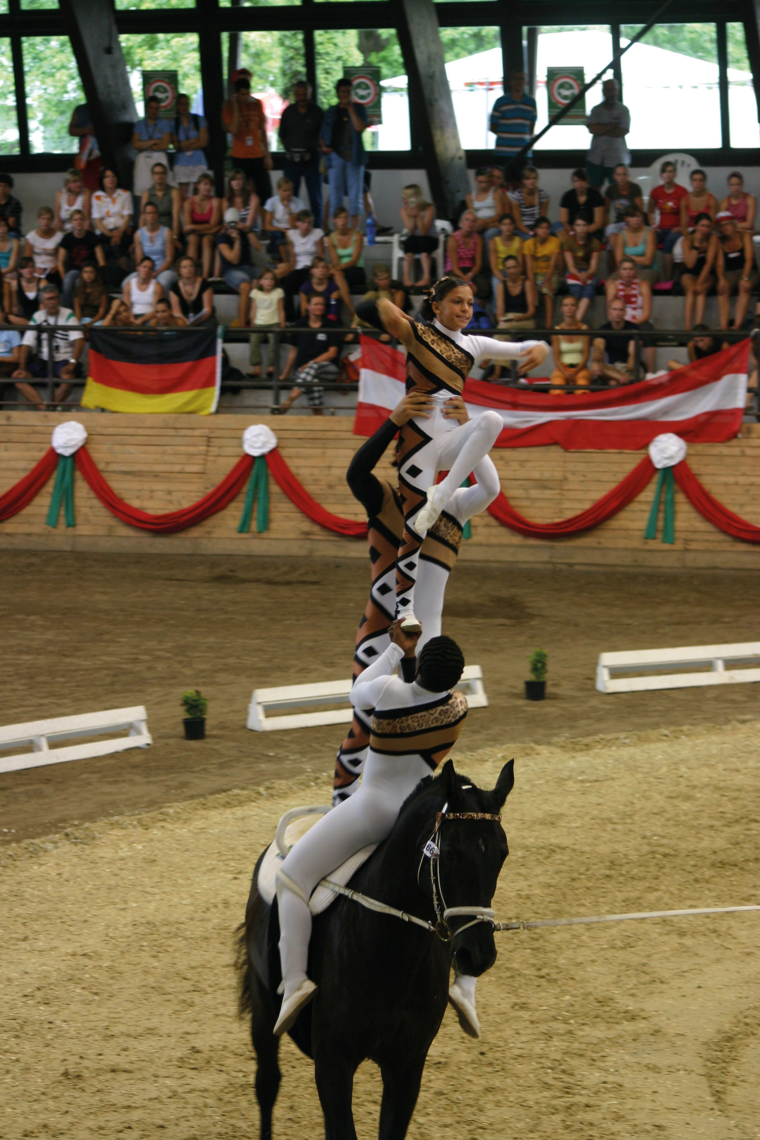 Team South Africa mit Pikeldi bei der EM in Kaposvár 2007