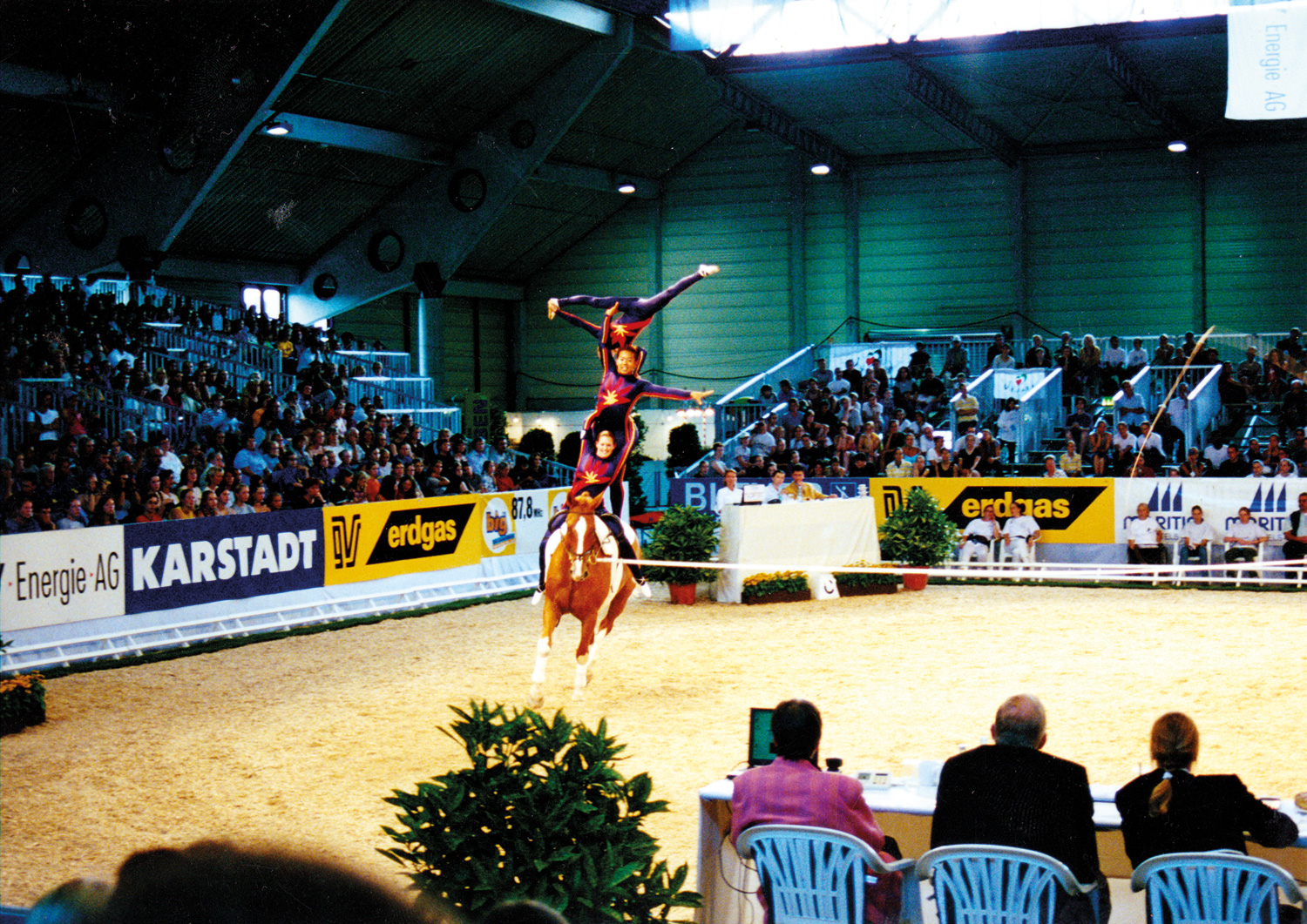Team Schottland auf Wilster auf der WM in Aachen 2000